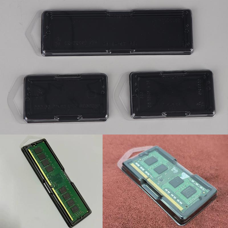 Ddr5 Sodimm - 10個入り DIMM メモリ固定ケース、クラムシェル型、SOパッケージボックス、DDRシリーズ用ブリスターボックス（DDR、DDR3、DDR4、DDR5対応）