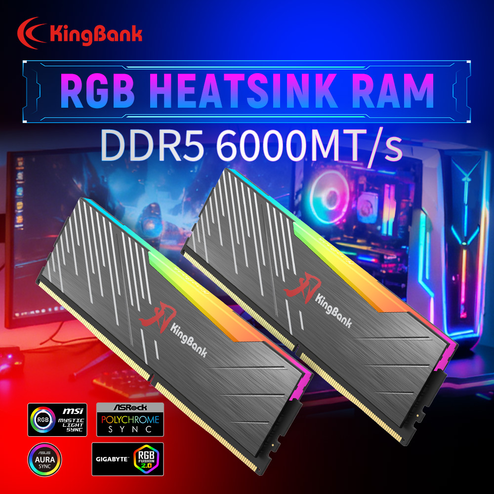 Ddr5 4800Mhz - KingBank KRRB DDR5 RGB SoarBladeシリーズ 32GB