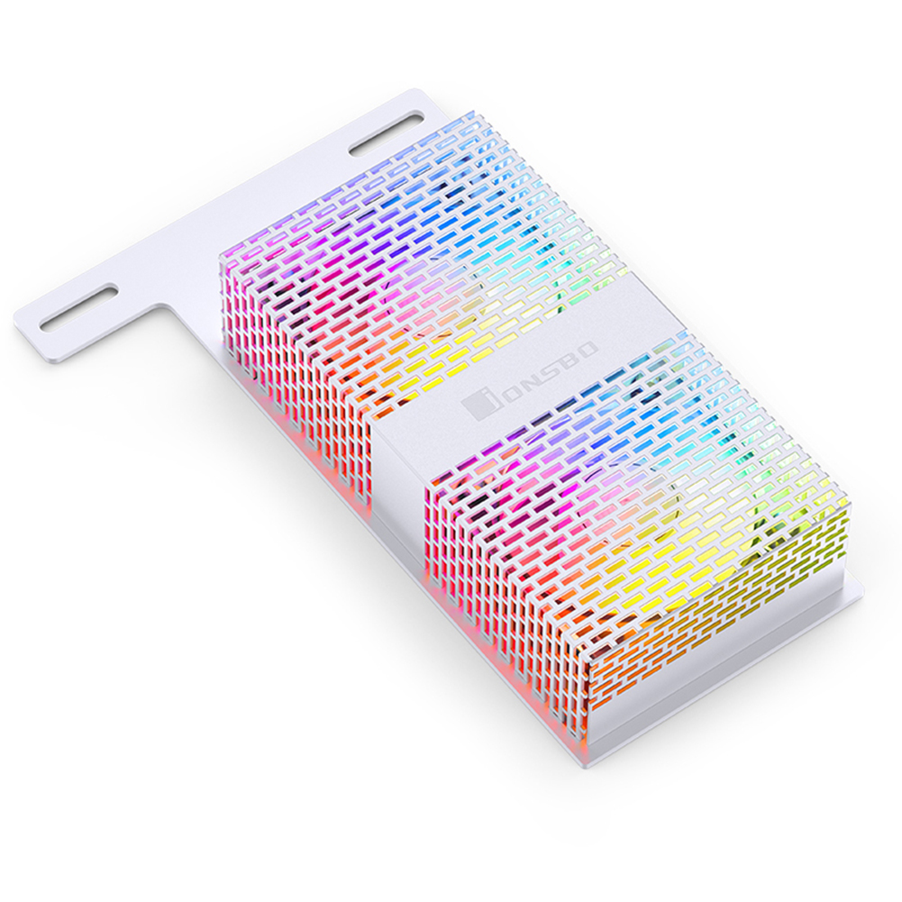 Ddr5 Rgb Ram - メモリヒートシンク 4ピン PWM デュアル5020ファン 3600RPM RAMヒートシンククーラー