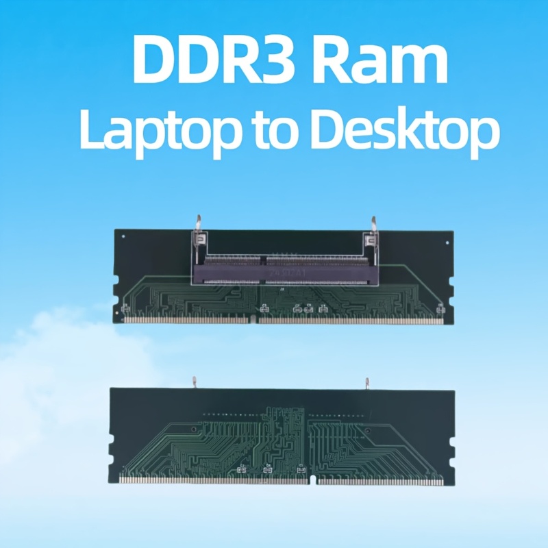 Ddr5 Laptop Ram - TISHRIC DDR3/DDR4/DDR5 メモリアダプターカード／SO-DIMMからPC DIMMへの変換／ノートパソコンからデスクトップパソコンへの変換／DDR3 DDR4 DDR5