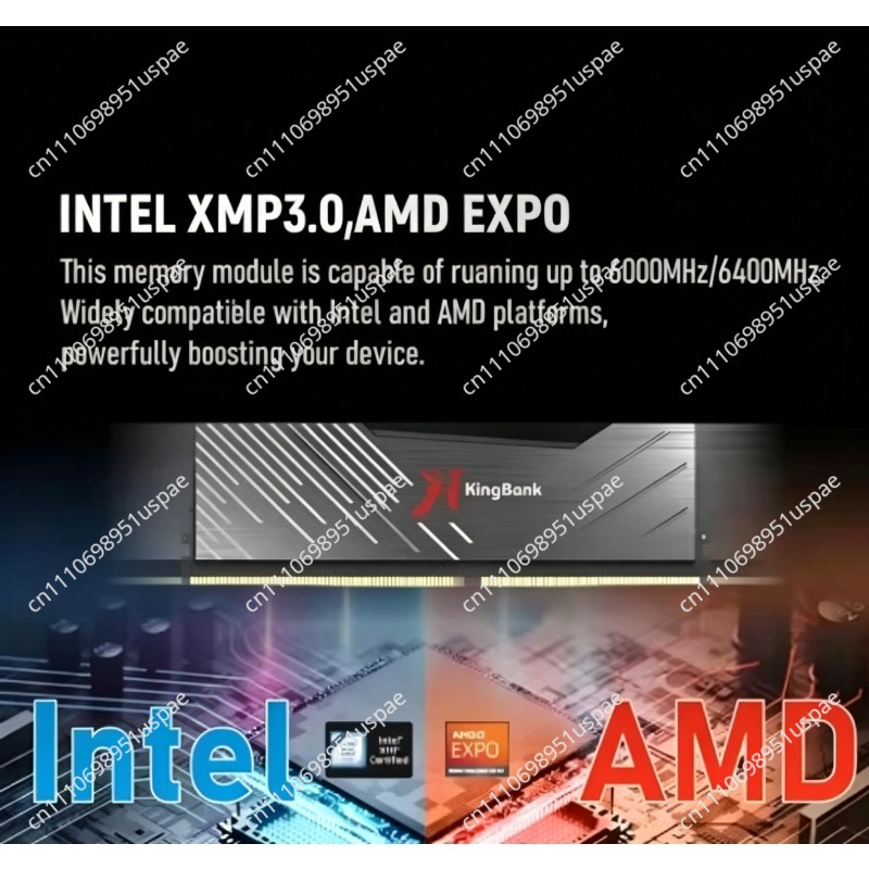 Ddr5 16Gb 6000Mhz - 6000MHz 6400MHz 6800MHz 7200MHz XMP対応 PCデスクトップメモリ