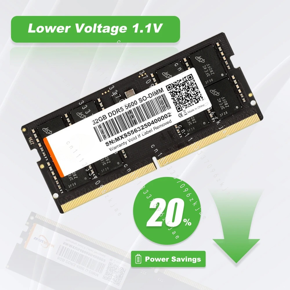 Ddr5 4800Mhz - 高品質DDR5 RAM 8GB 16GB 32GB ゲーミングノートパソコン用