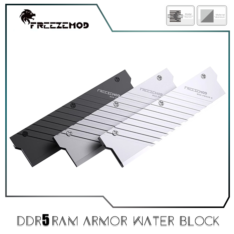 Ddr5 Rgb Ram - FREEZEMOD メモリモジュールアーマー DDR5 RAM ヒートシンク用、コンビネーション使用水冷ブロック、MEO-PMOAB-G