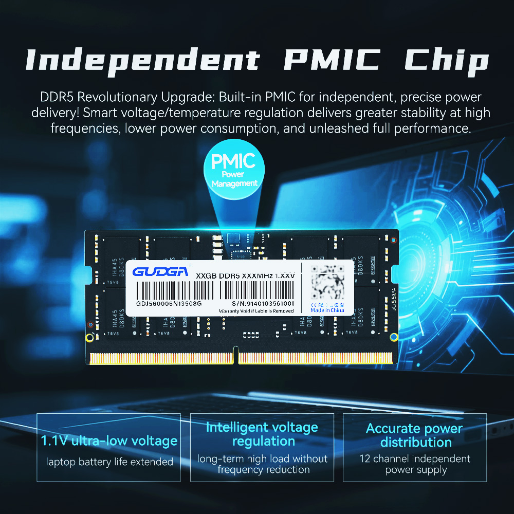 GUDGA DDR5 RAM 8GB 16GB 32GB D - Ddr5 4800Mhz のレビューと価格