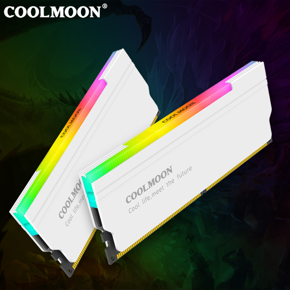 COOLMOON 5V-3PIN ARGB RAM ヒートシ - Ddr5 Memory のレビューと価格