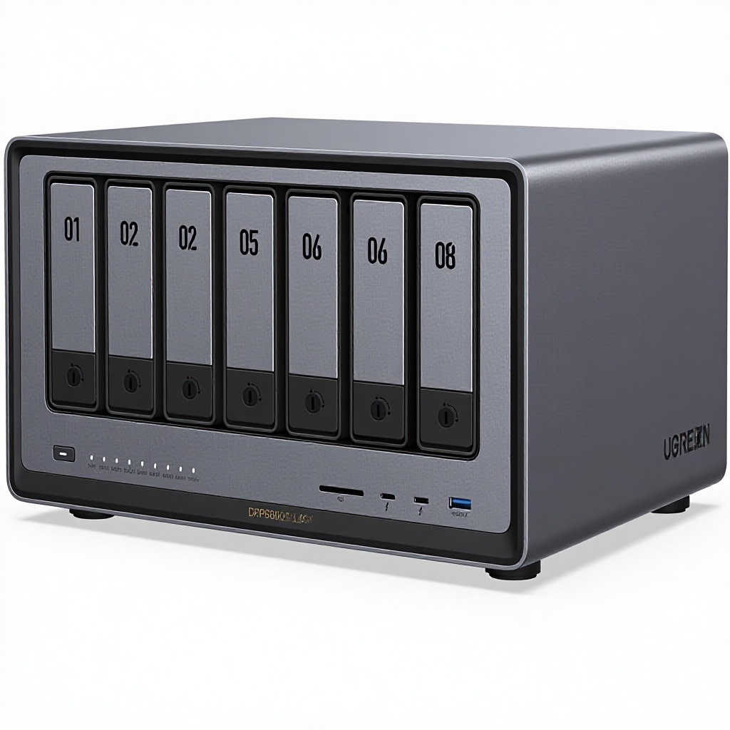 UGREEN NAS DXP8800 Plus 8ベイデスク - Ddr5 8Gb のレビューと価格