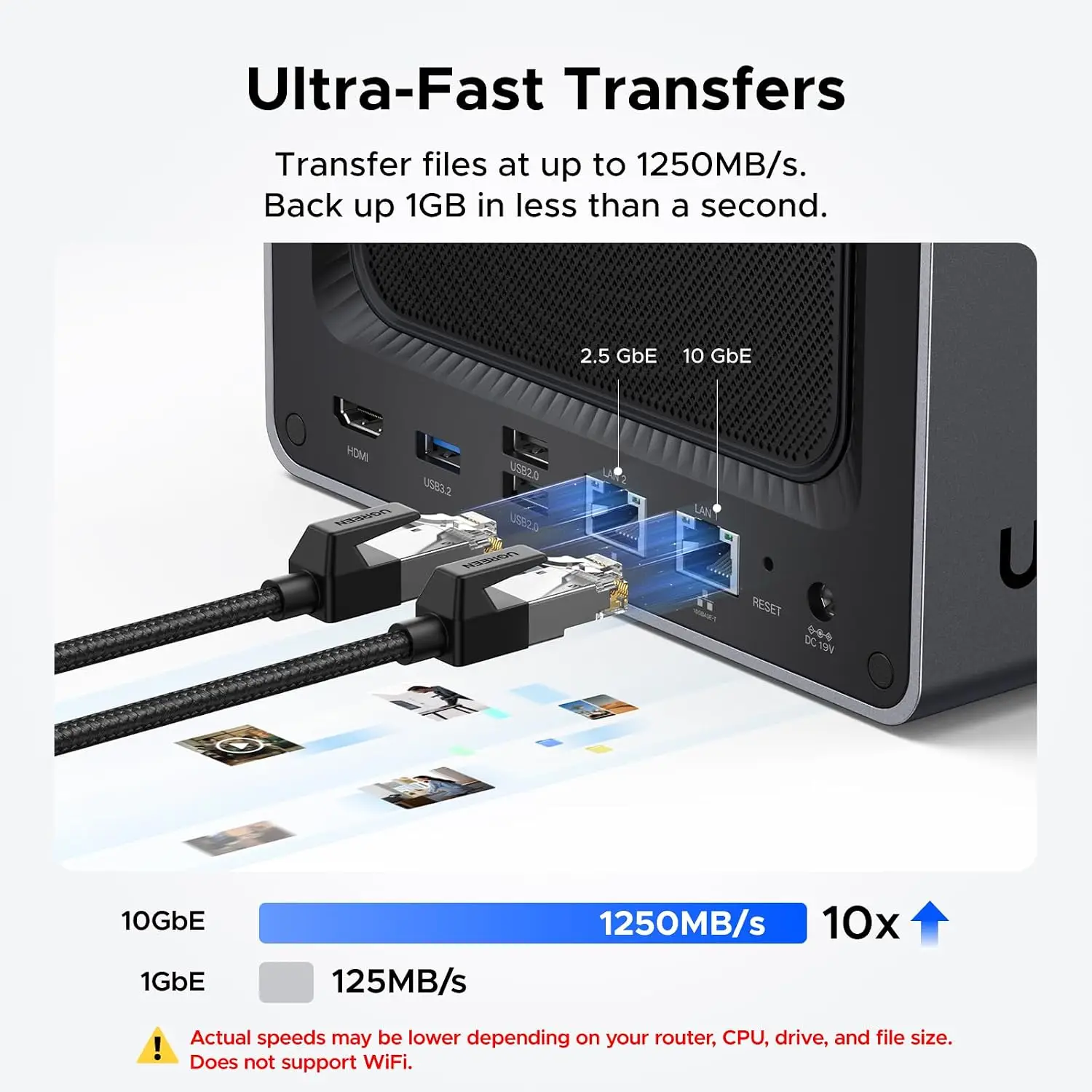 UGREEN NAS DXP4800 Plus 4ベイNAS - Ddr5 8Gb のレビューと価格