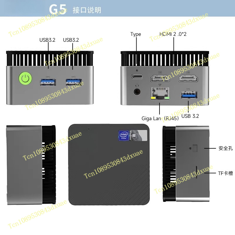 G5 Alder Lake N97 ミニ PC Window - Ddr5 4800Mhz のレビューと価格