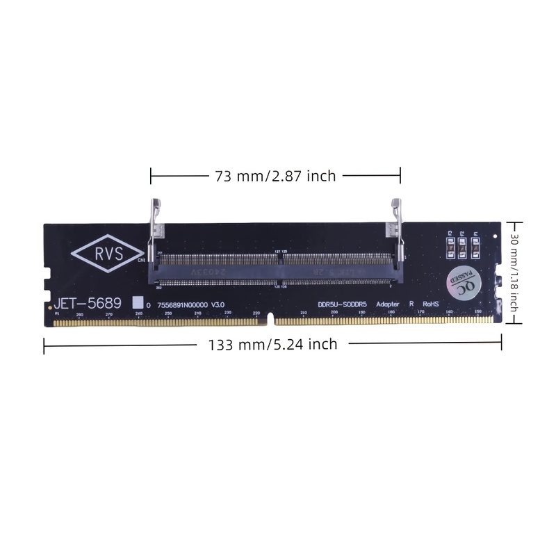 TISHRIC DDR3/DDR4/DDR5 メモリアダプタ - Ddr5 Laptop Ram のレビューと価格