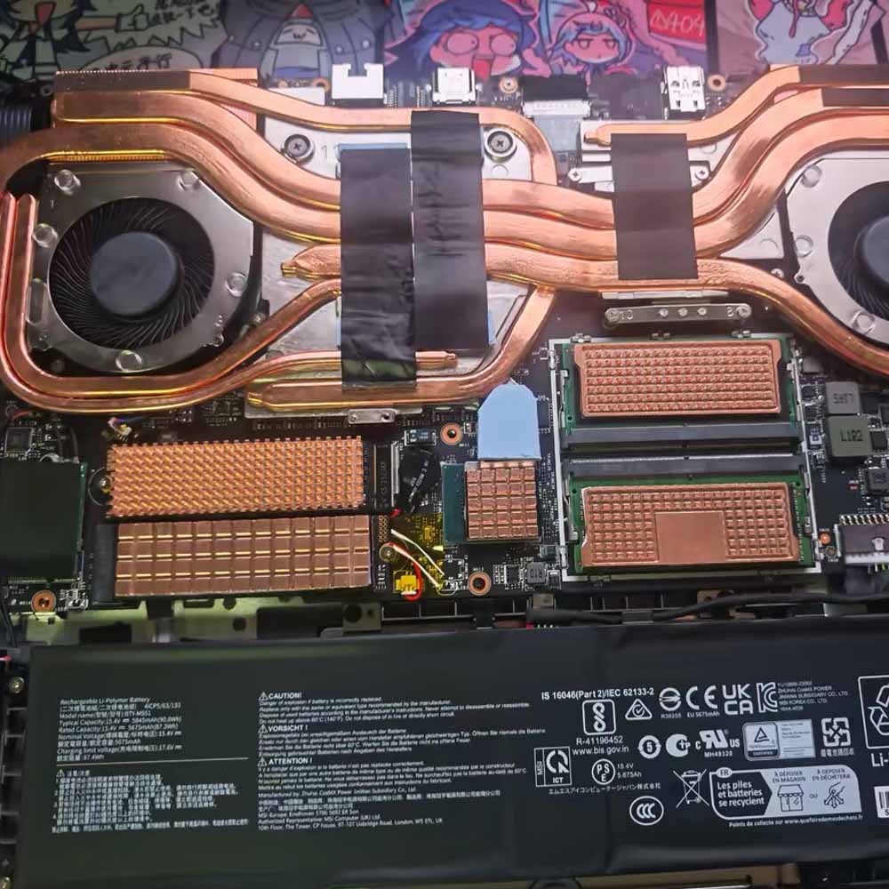 DDR5ノートパソコン用メモリヒートシンク、純銅製RAMクー - Ddr5 Laptop Ram のレビューと価格
