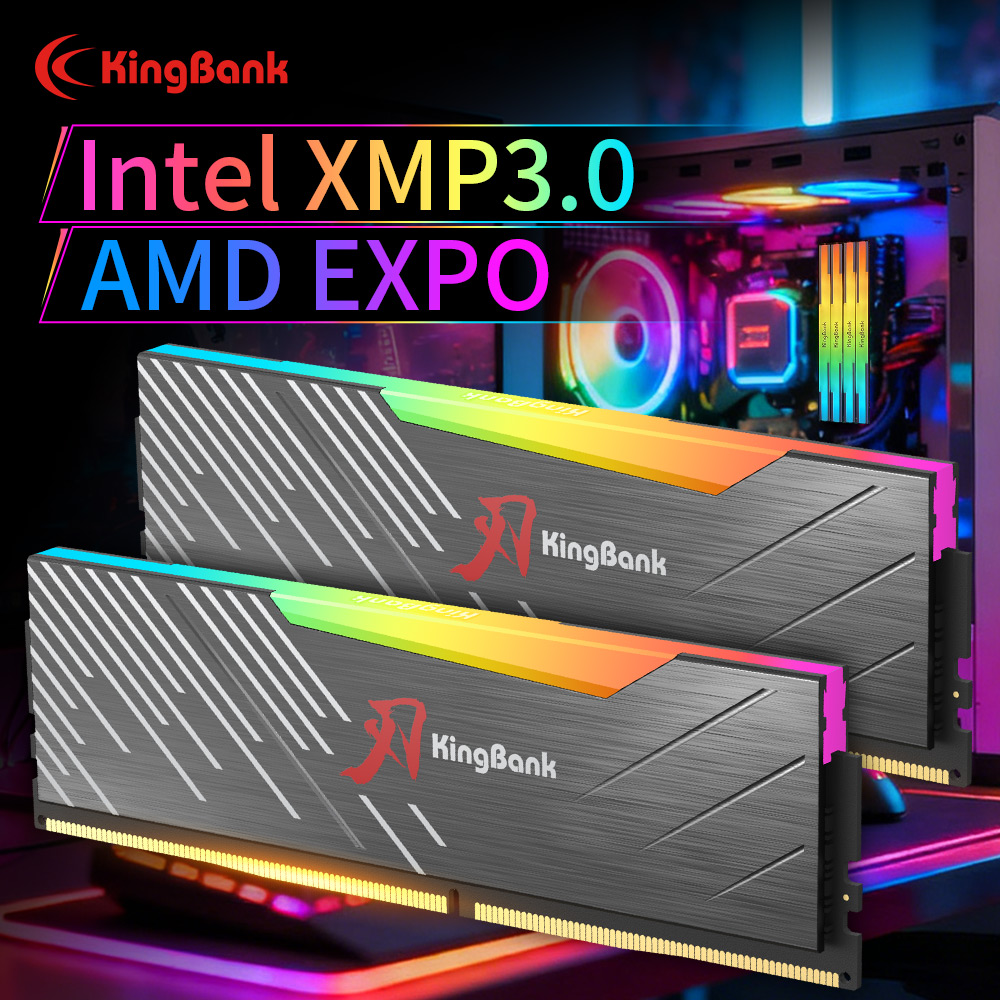 KingBank KRRB DDR5 RGB 16GB /1 - Ddr5 4800Mhz のレビューと価格